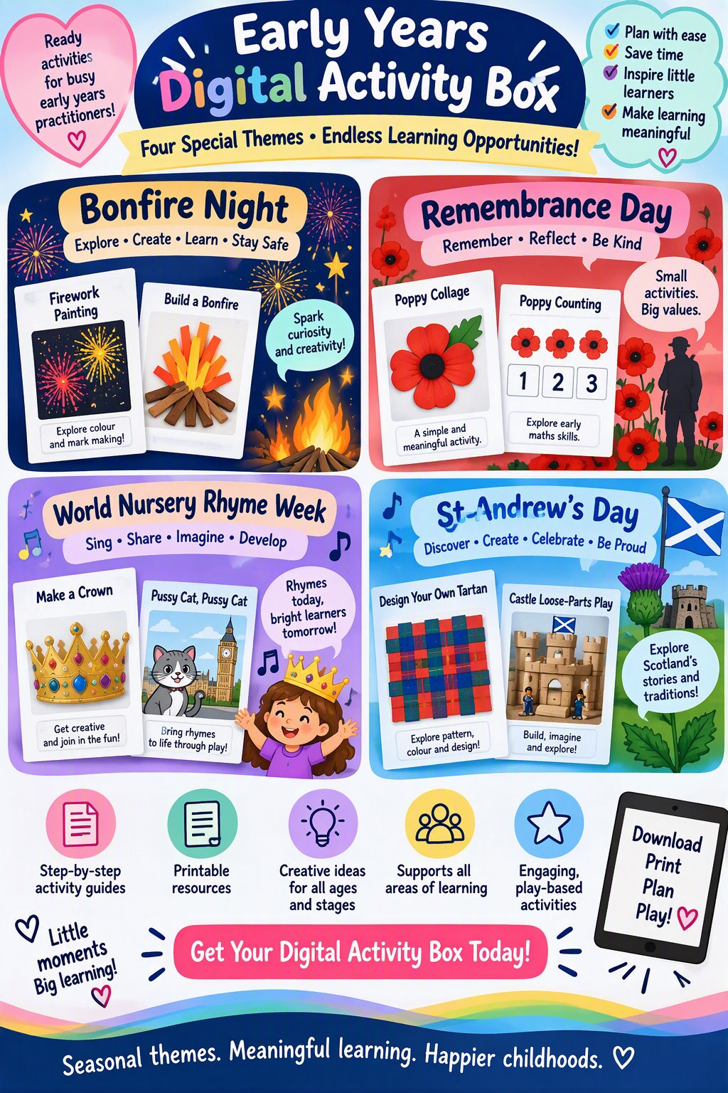 Digital activity box October to use in November!