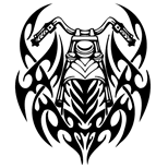tribal-motorcycle-tattoo-s