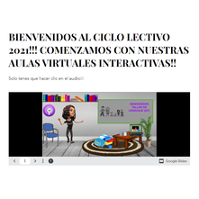 BIENVENIDOS AL CICLO LECTIVO 2021!!! COMENZAMOS CON NUESTRAS AULAS VIRTUALES INTERACTIVAS!!