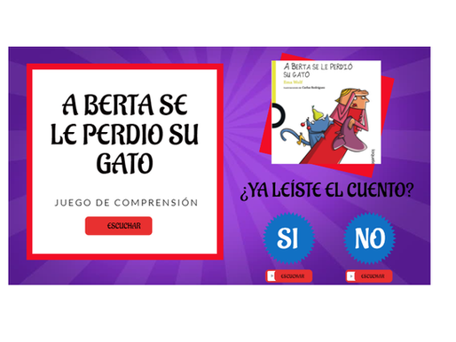 A Berta se le perdió su gato