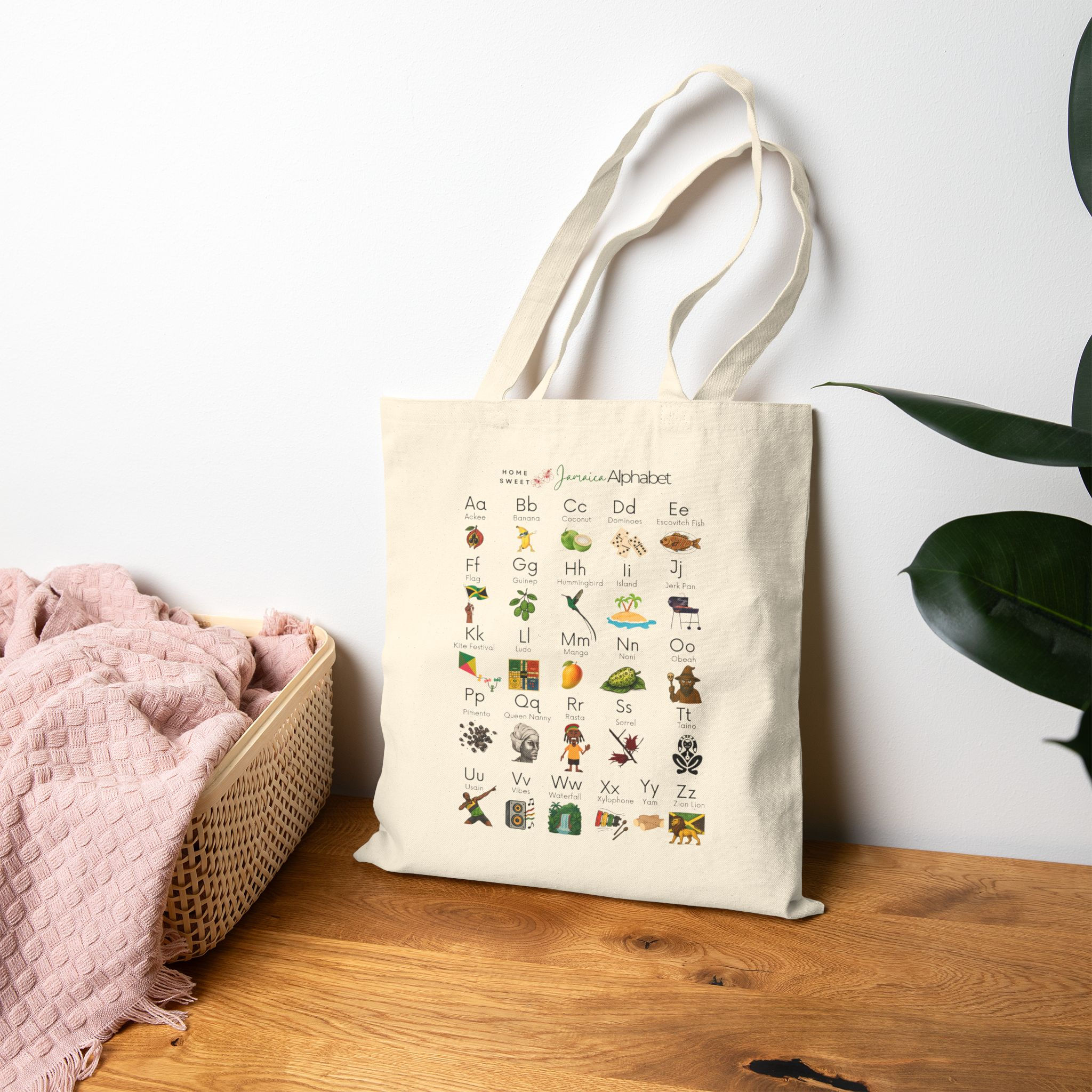 HSJ Alphabet Tote