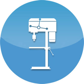 Car in garage icon
