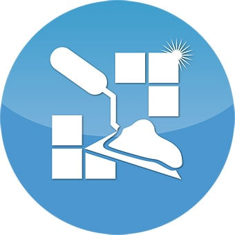 tile and polished concrete icon