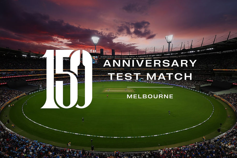 CRICKET 150th ANNIVERSARY TEST MATCH - DAY 3