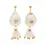 Thumbnail: Natural Freshwater Pearl Earrings Baroque Large Pearl