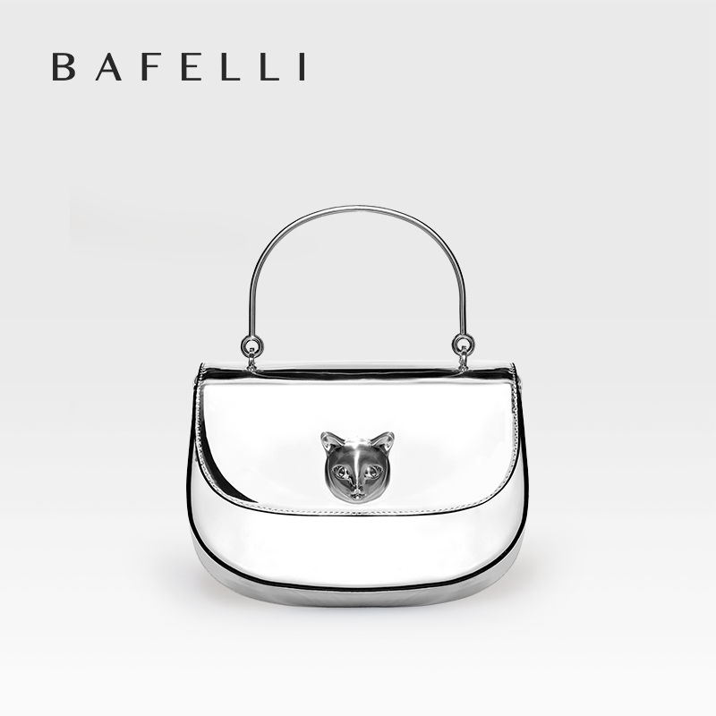 BAFELLI 2025 NEW WOMEN'S HANDBAG CAT EVENING PURSE LUXURY BRAND DESIGNER STYLE F