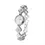 Thumbnail: Lucky Four-Leaf Crystal Clover Watch Bracelet