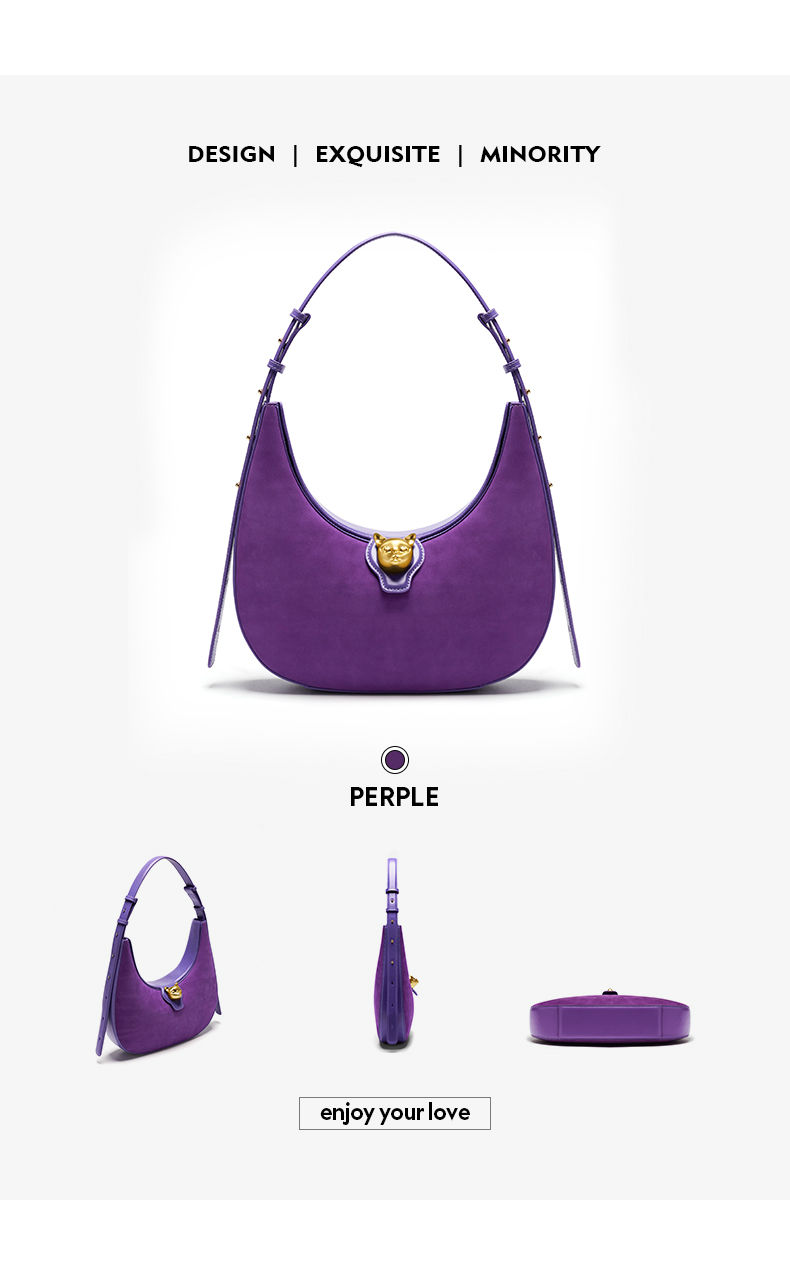 BAFELLI 2026 NEW WOMEN'S HANDBAG CAT SERIES GENUINE LEATHER LUXURY BRAND FASHION