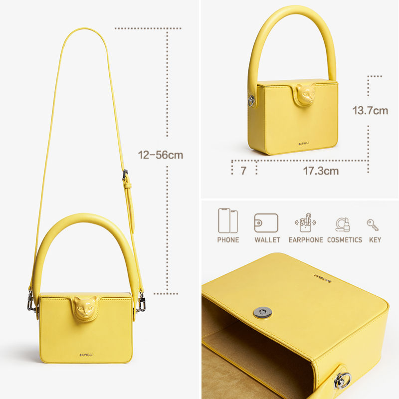 BAFELLI 2025 BAGS FOR WOMEN'S HANDBAG FASHION TREND BOXY LUXURY DESIGNER BRAND G