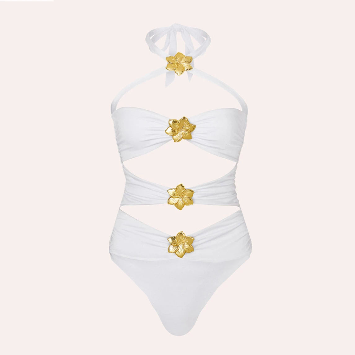 Sexy Starfish Bikini Set With Skirt Women Two-Pieces Swimsuit 2025 New High Fork