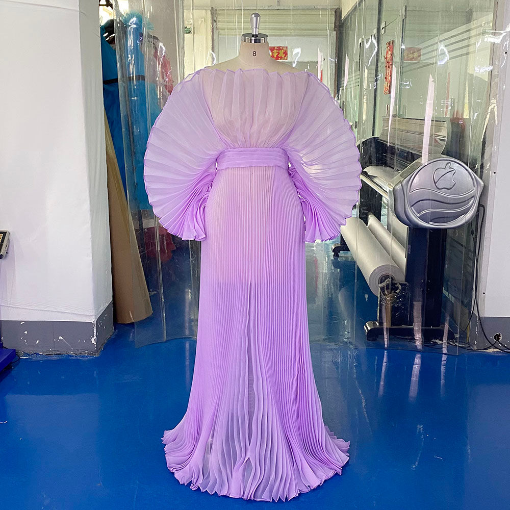 Fashion Organza Pleated Maternity Dress for PhotoShoot Pregnancy White Dress Plu