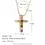 Thumbnail: Zircon Baroque Style Cross Pendant Necklace