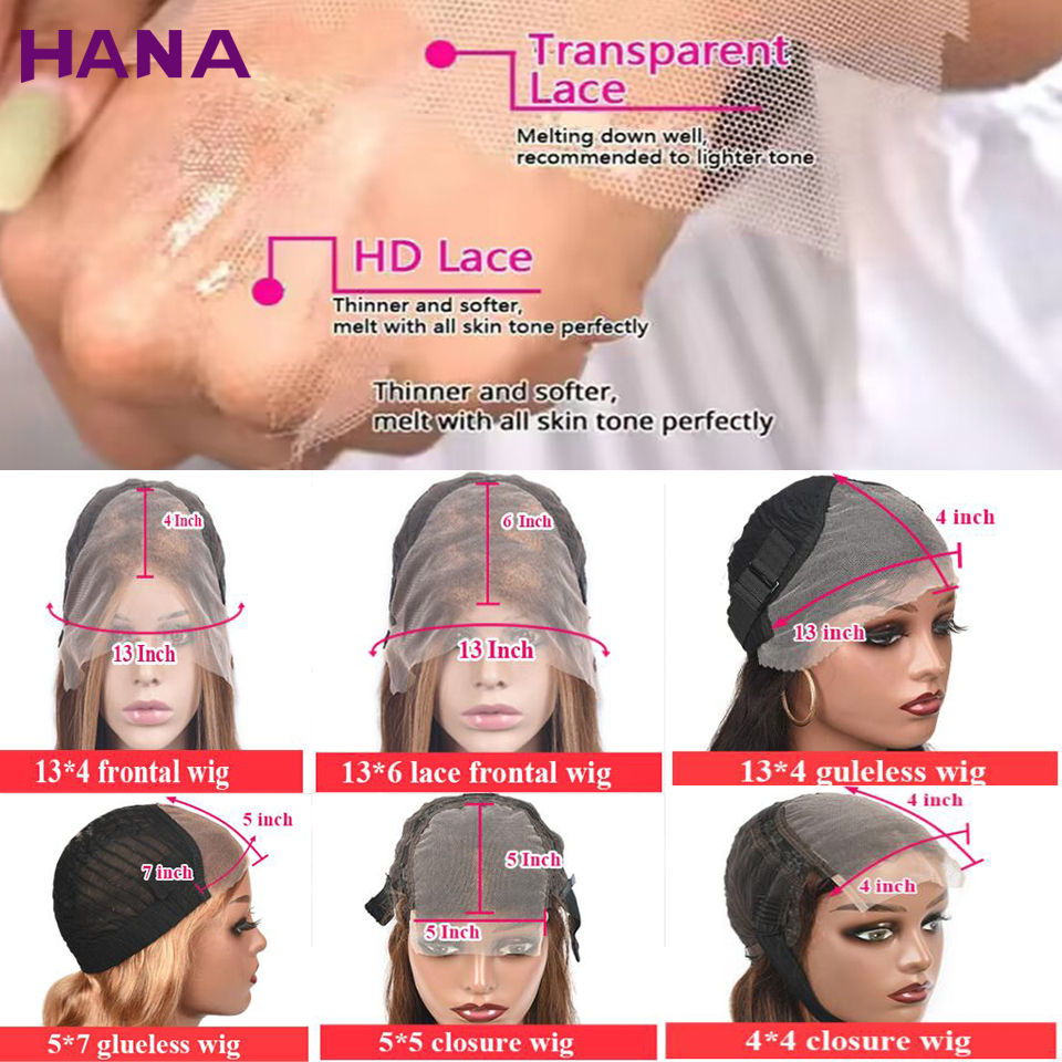 Ombre Ash Blonde Colored Body Wave HD 13X6 Lace Frontal Wig Brazilian Human Hair