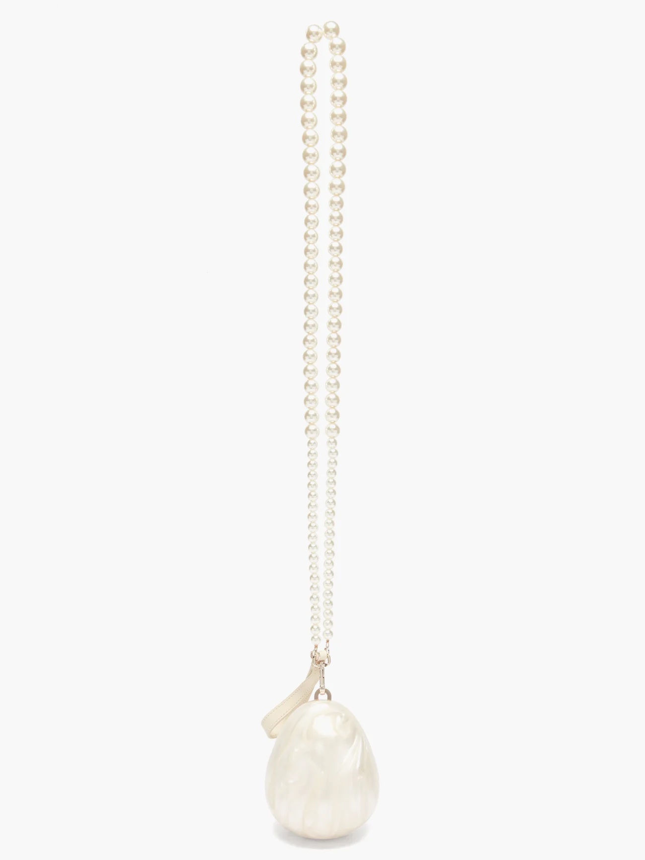 Mini Pearl Bag Crossbody Beaded Necklace Shoulder Handbag Egg Evening Fashion To