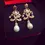 Thumbnail: Golden Baroque Pearl Earrings