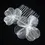Thumbnail: 2PCS Handmade Flower Pearl Hair Comb Pins