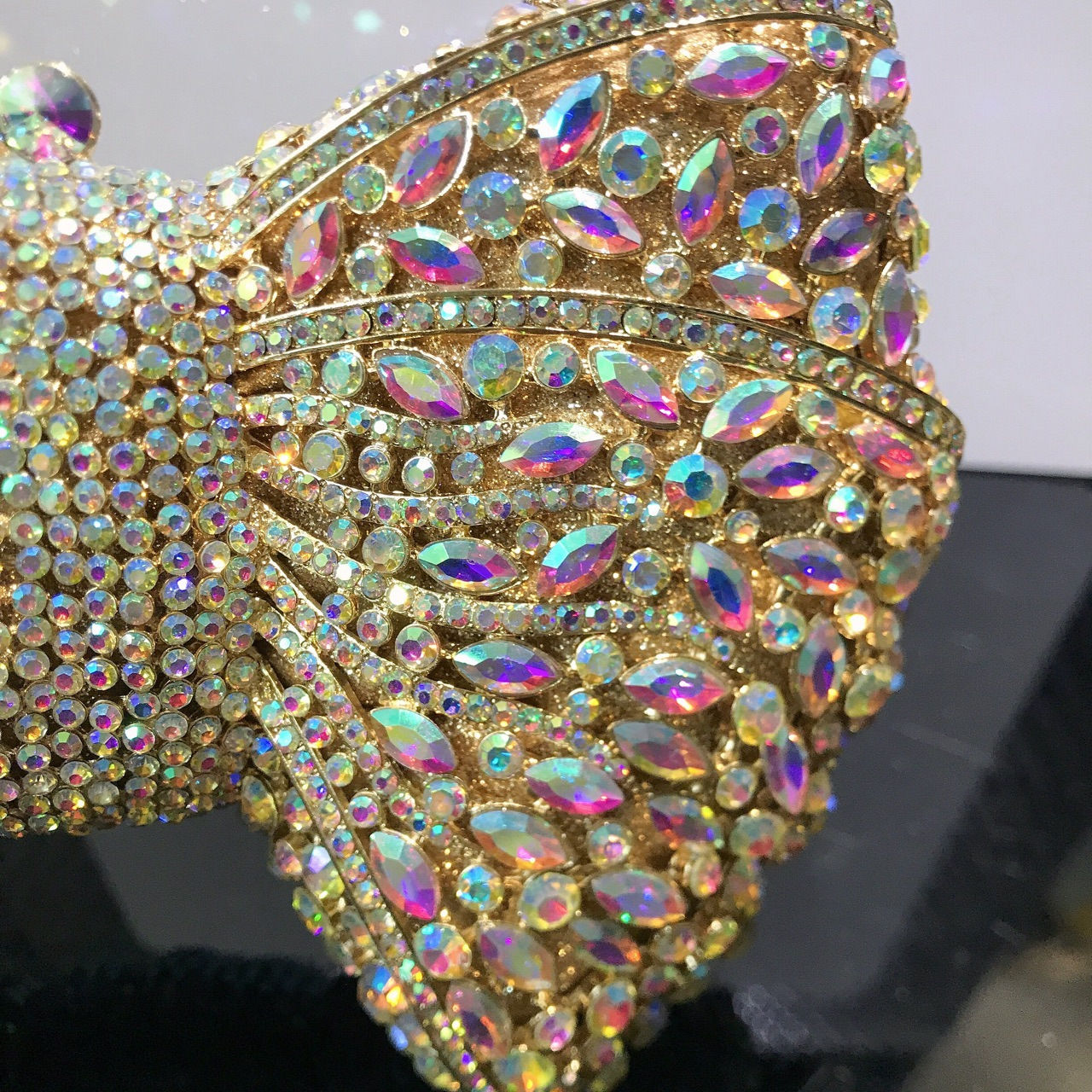 Luxurious Women Purses bow Handbags ,Clutch Purse for Wedding& Party Luxury Wome