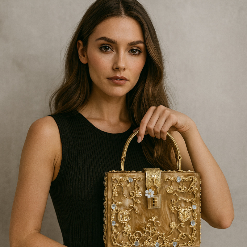 New Hardware Diamond Setting Women Bags Shoulder Crossbody Messenger Luxury Desi