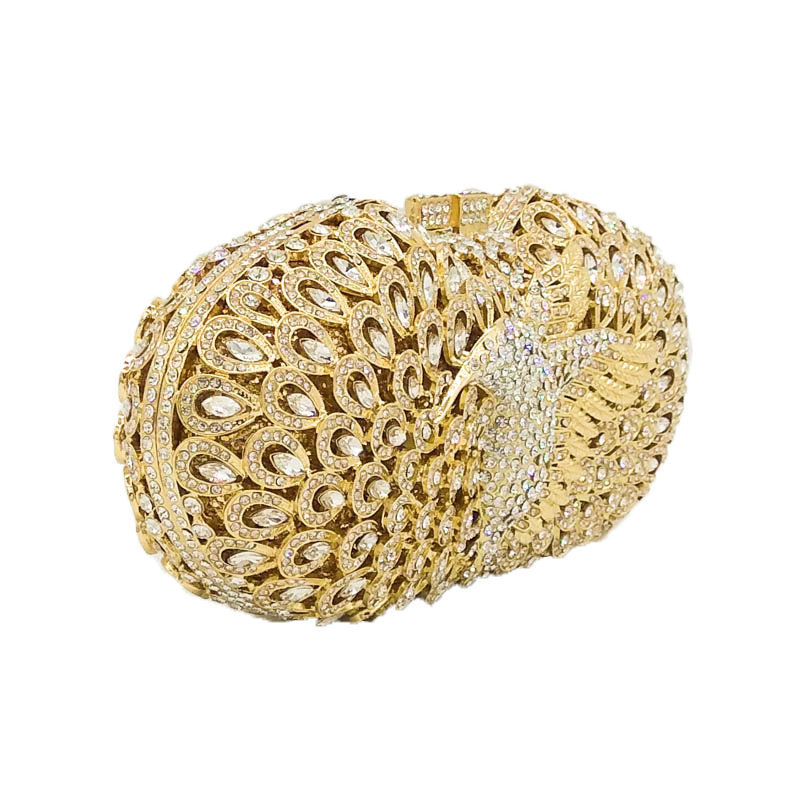 Hummingbird Crystal Clutch Evening Bags