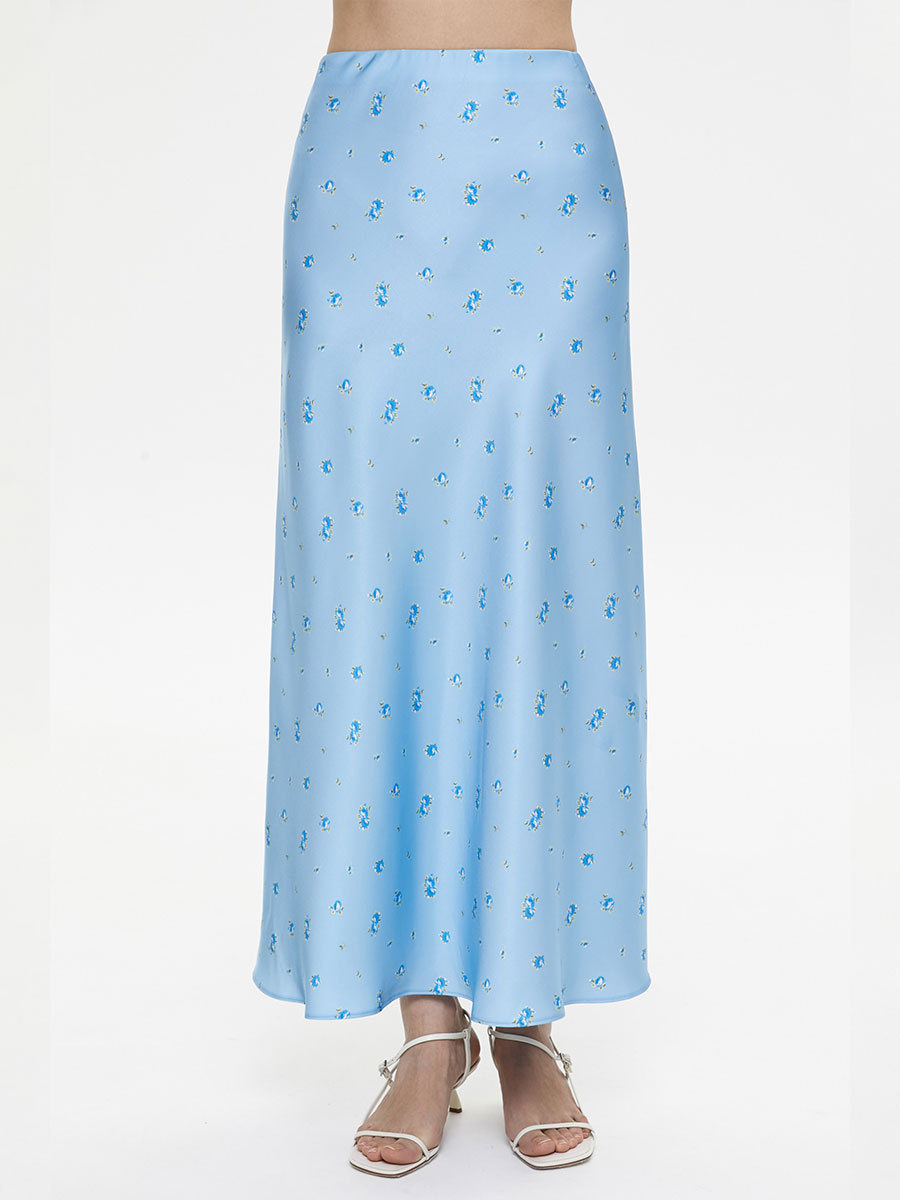 Floral Summer Long Skirt