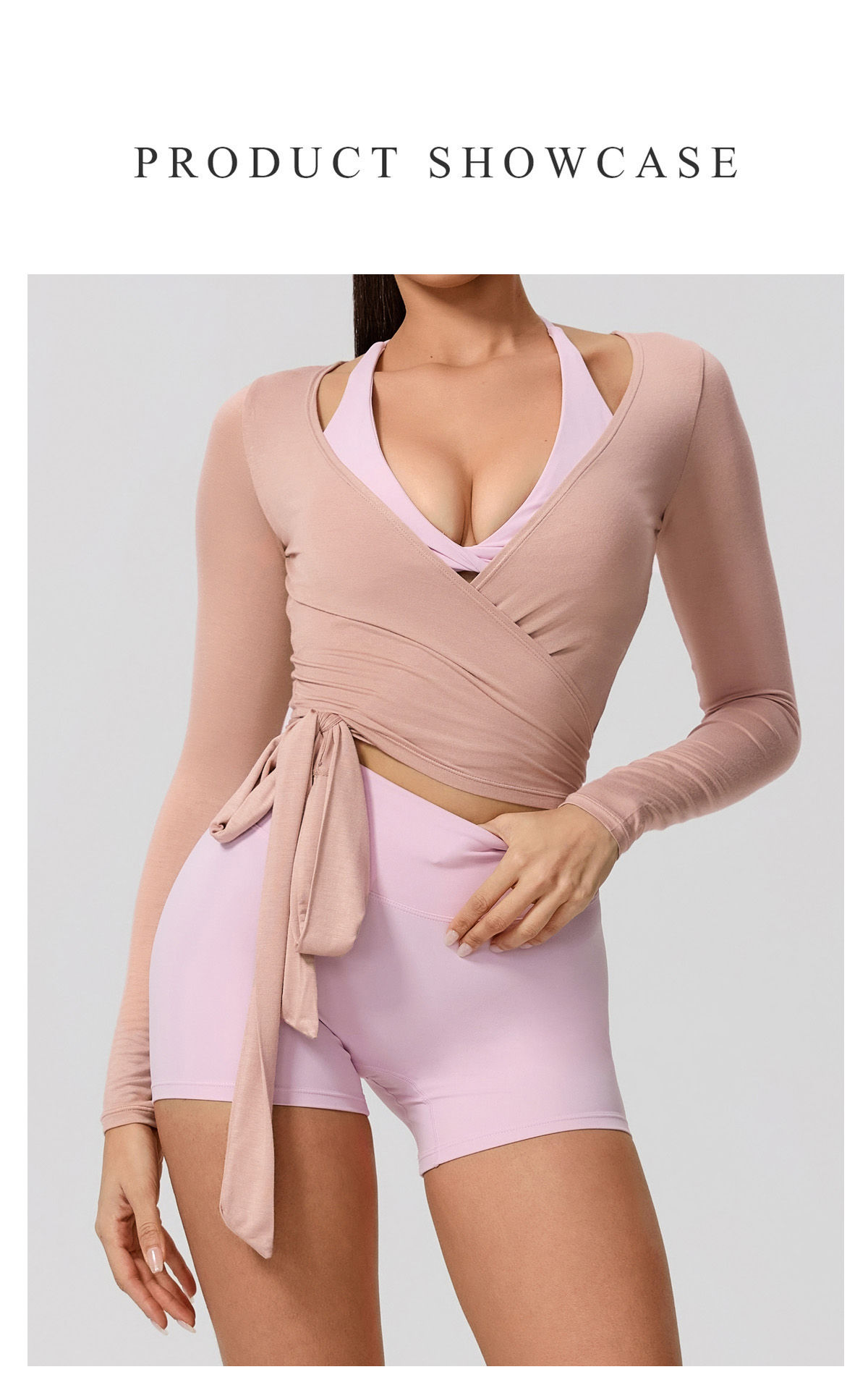 Hearuisavy Women's Yoga Shirt Long Sleeve Sportswear Gym Casual Breathable Quick