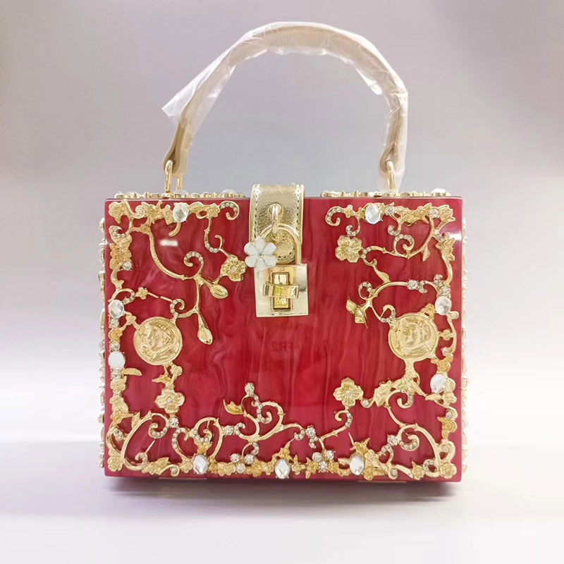 New Hardware Diamond Setting Women Bags Shoulder Crossbody Messenger Luxury Desi