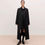 Thumbnail: Women's Trench Coat Mid-Length British Wool Blend