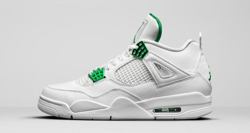 Miniatura: Air Jordan 4 Retro Metallic Green