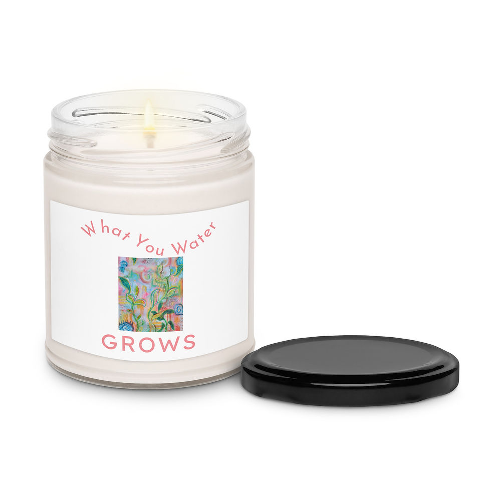 Thumbnail: What you Water GROWS-Scented soy candle