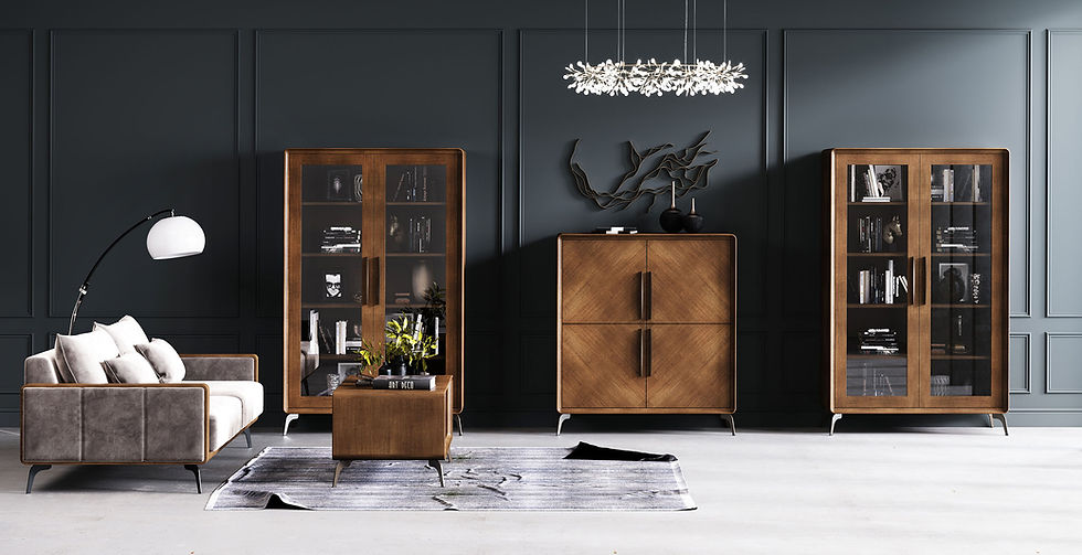 Miniatura: Komoda MODENA z 4 drzwiami