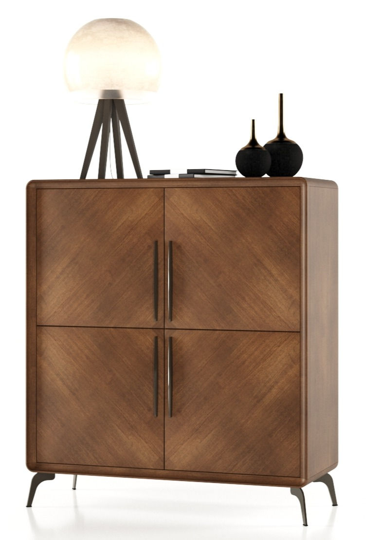 Miniatura: Komoda MODENA z 4 drzwiami