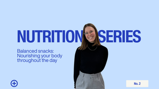 Balanced snacks: Nourishing your body throughout the day