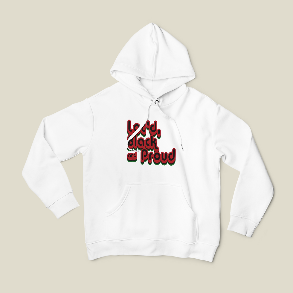 Thumbnail: Loc'd, Black & Proud Hoodie