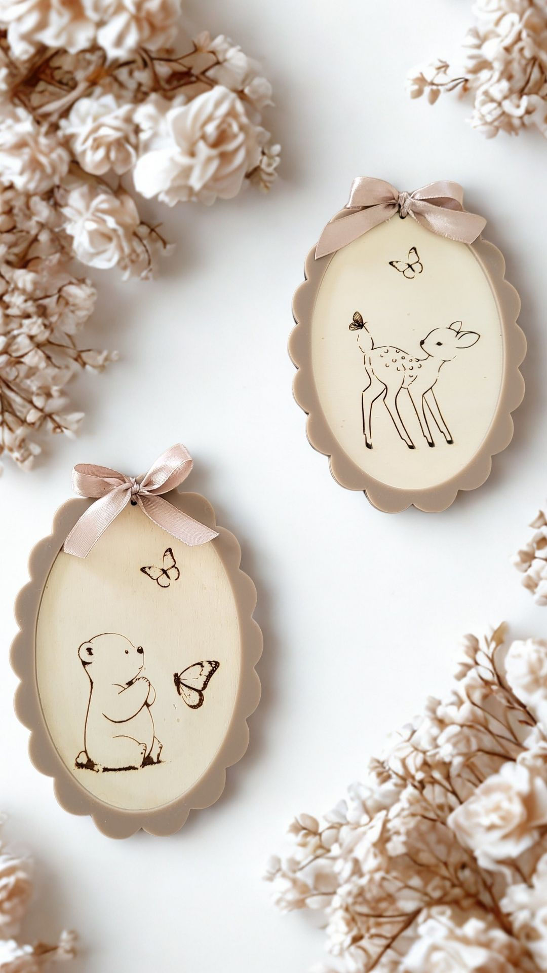 Lot 2 Décoration Ourson & Biche