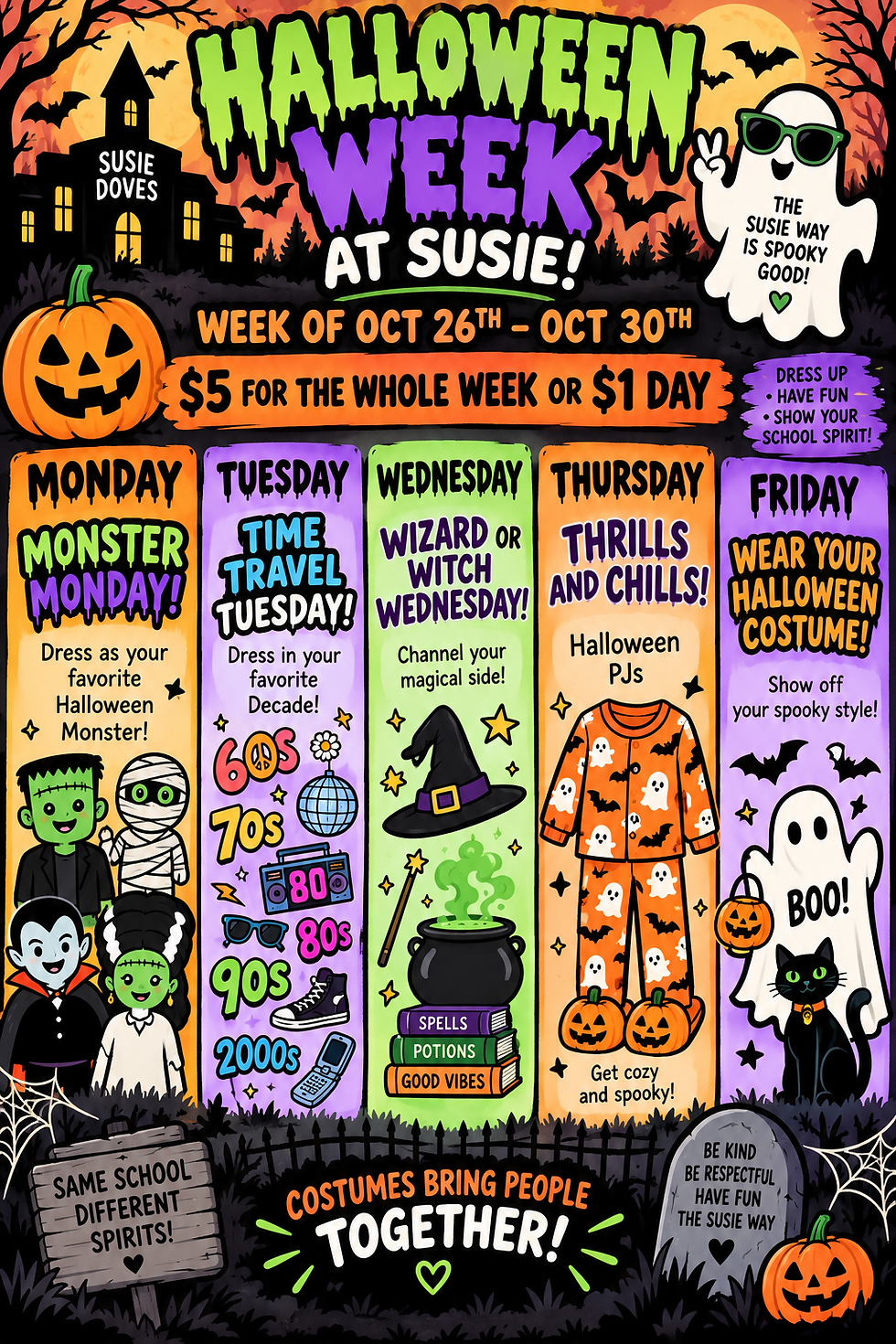 Halloween Week at Susie