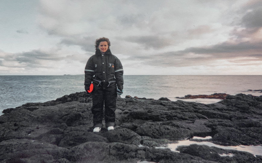 Melissa Cook (age 29) on St. Paul Island