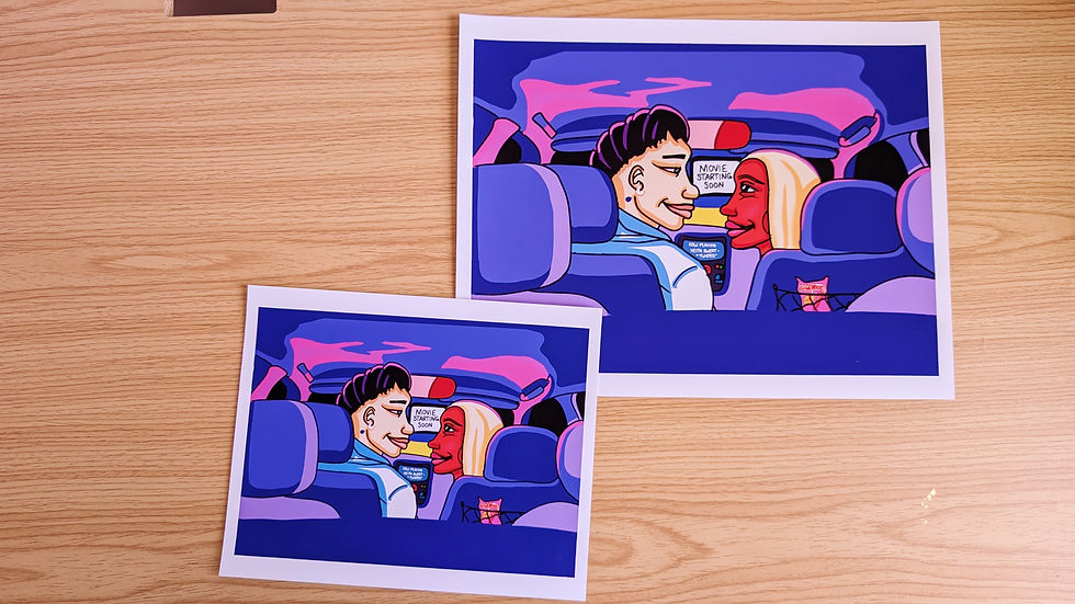 Thumbnail: "Sneaky Link" Print