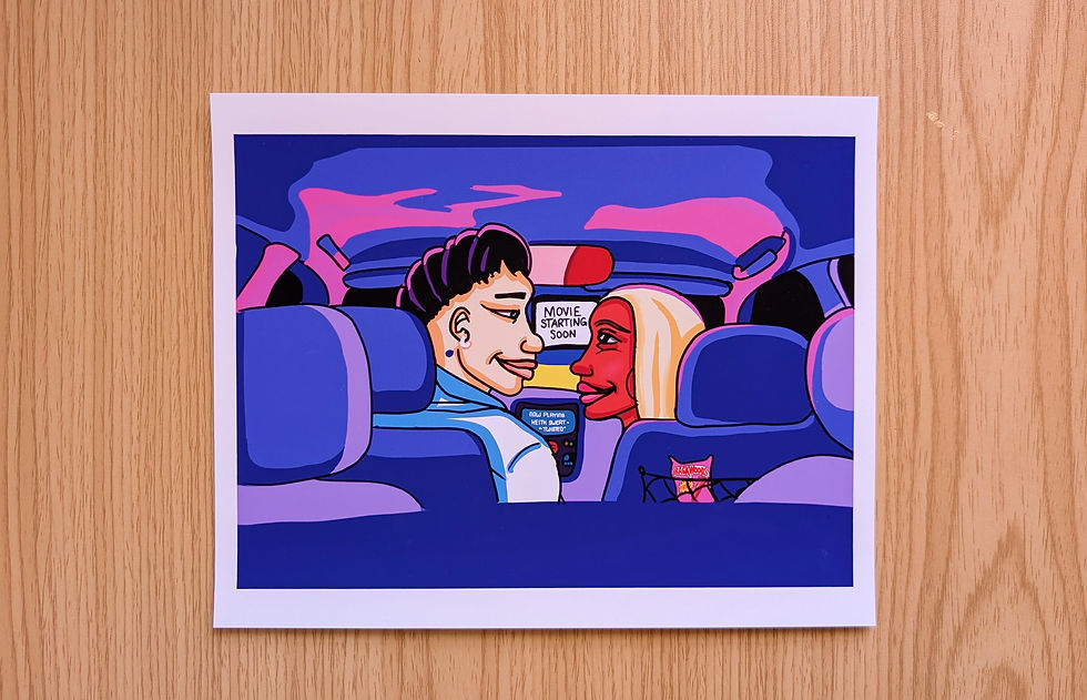 Thumbnail: "Sneaky Link" Print