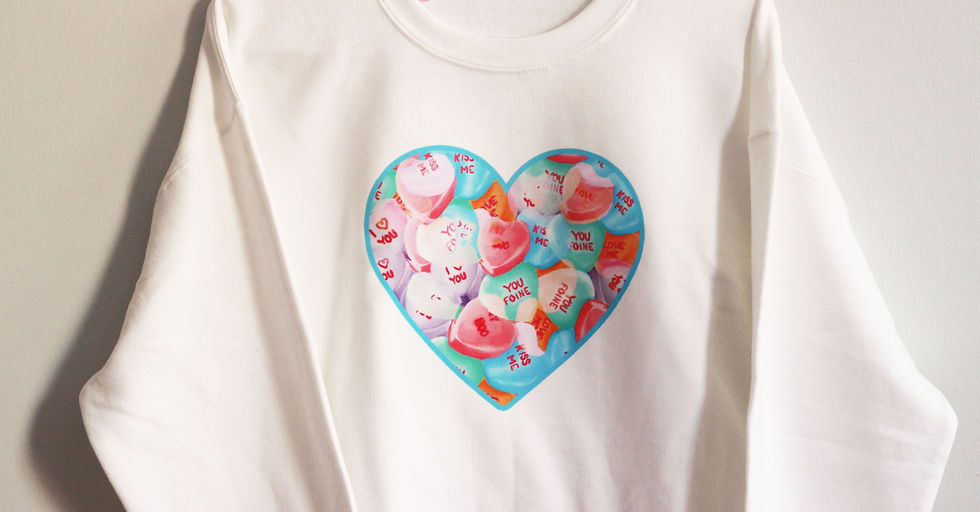 Thumbnail: Heart Candies Sweatshirt