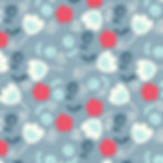 Grey Floral