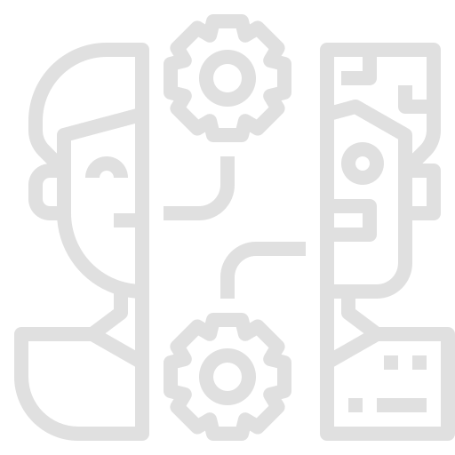 Abstract design with connected circles and squares. Anotag.ai