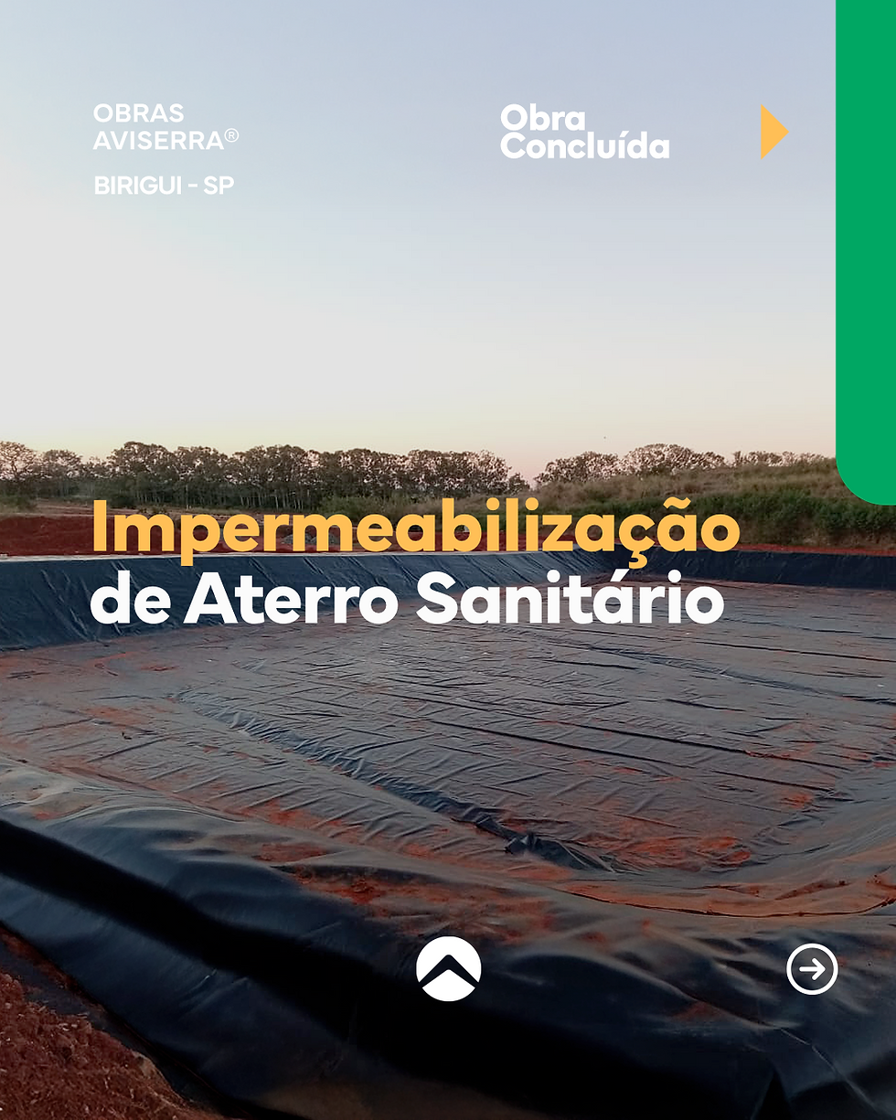 Impermeabilização de Aterro Sanitário
