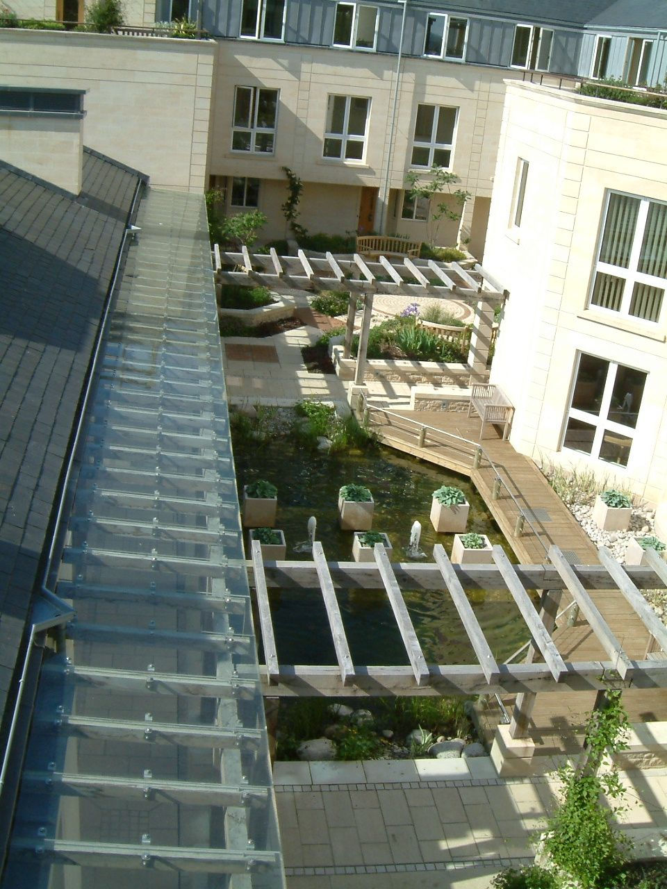 Courtyards from above