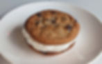 VANILLA ICE CREAM COOKIE SANDWICH