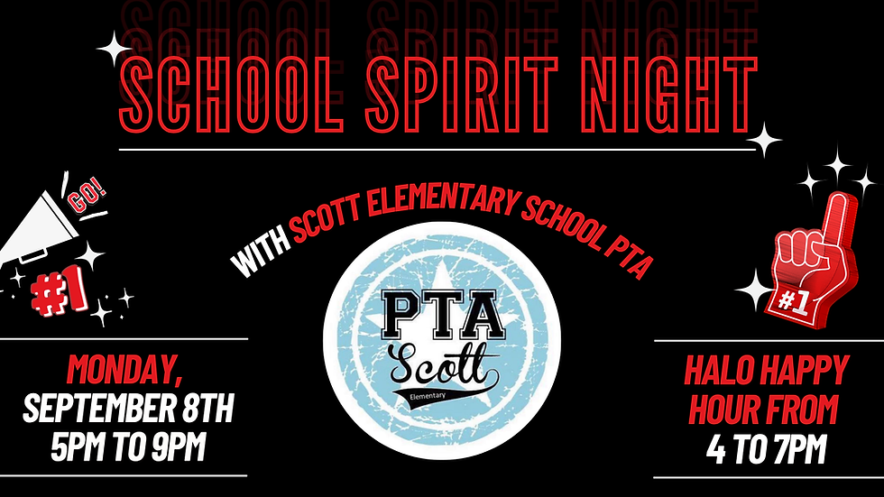 School Spirit Night - Scott Elementary School PTA