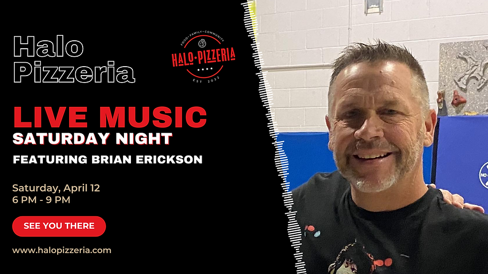 Live Music Saturday Night - Brian Erickson