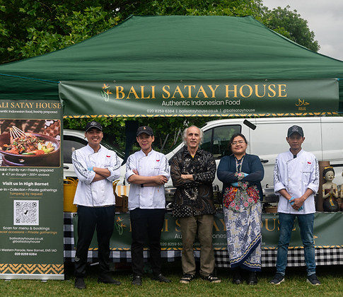 Bali Satay House at an Event in Acton Park. Private catering