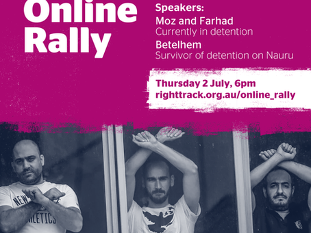 Online Rally: Freedom from Detention!