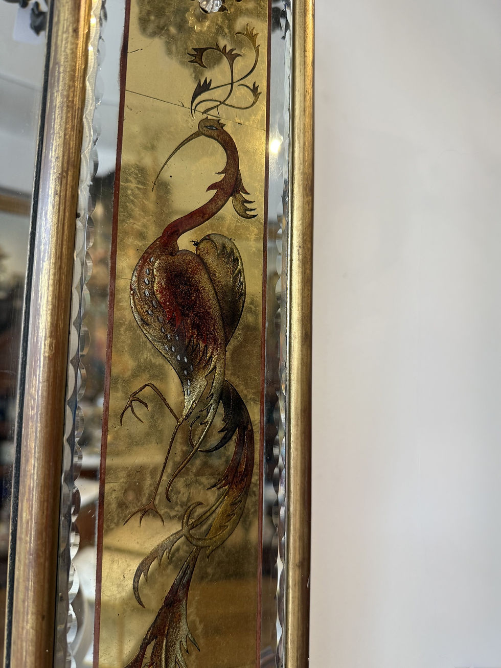 Thumbnail: French Verre eglomise mirror