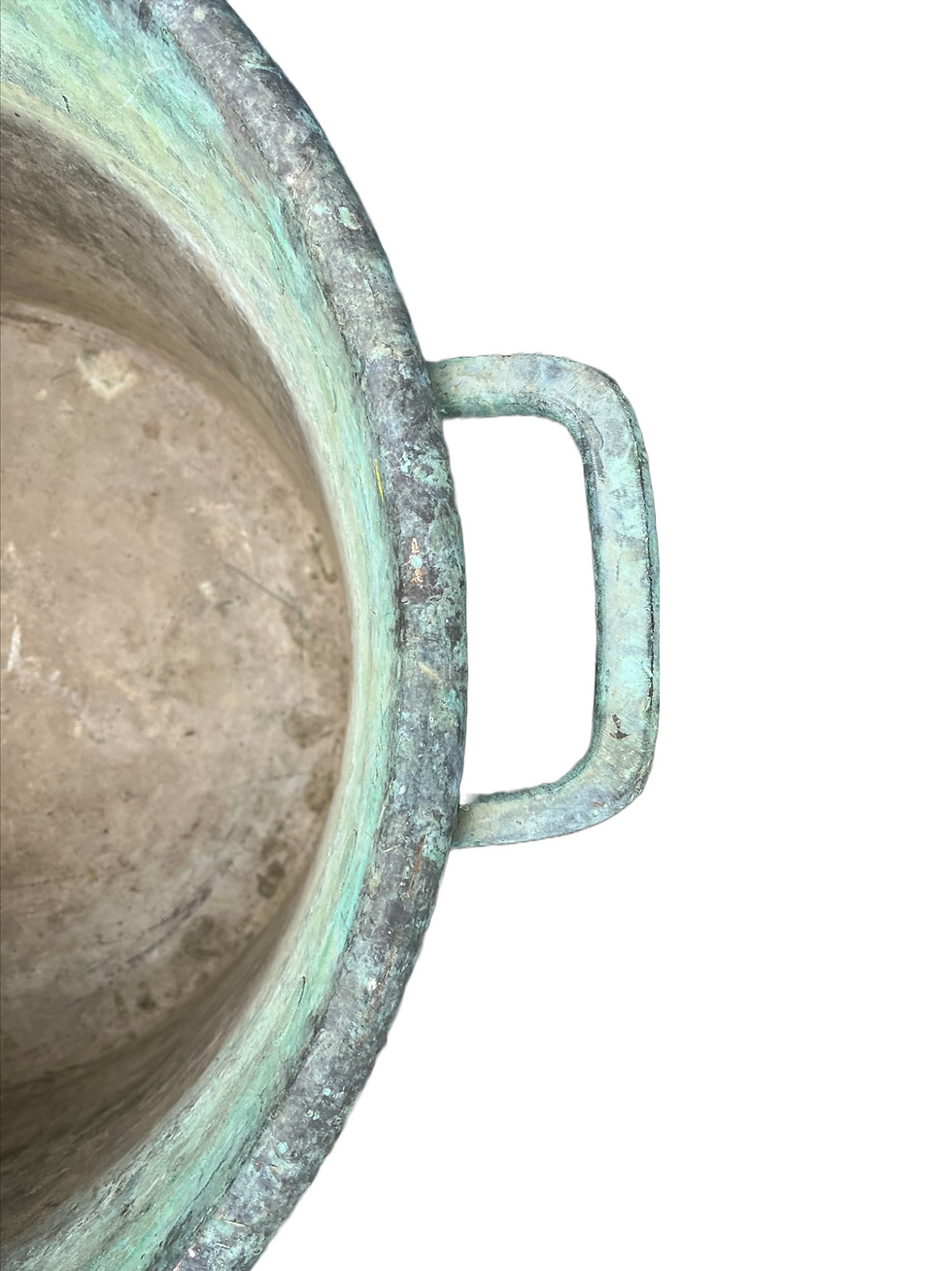 Thumbnail: Verdigris copper cheese making pot